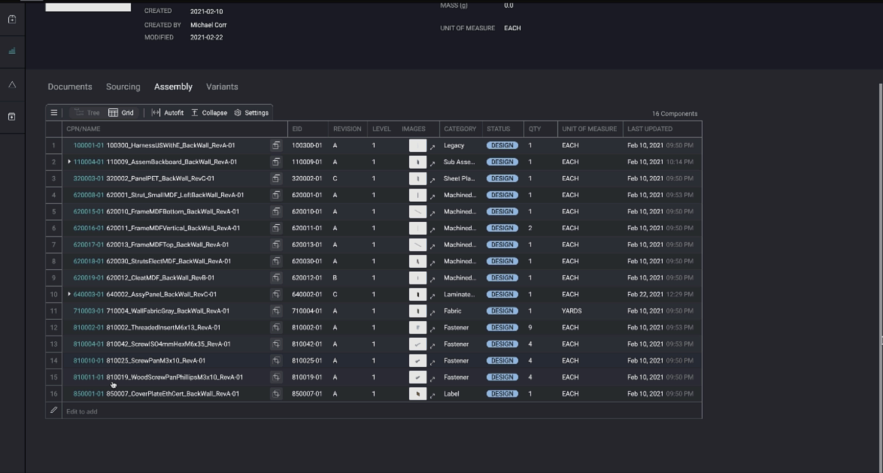 Variants / Deviations Duro Labs